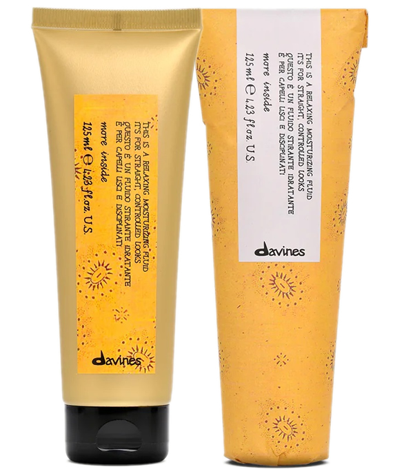 Alisador hidratante de Davines Relaxing Moisturizing Fluid - More Inside