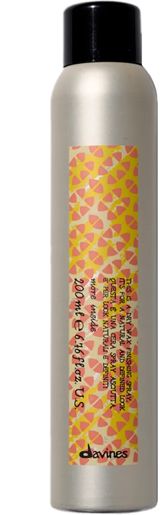 Cera en spray de Davines Dry Finishing Spray - More Inside