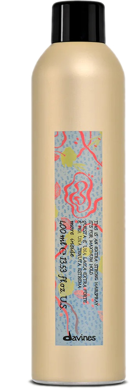 Laca de fijacón extra fuerte de Davines Extra Strong Hairspray - More Inside