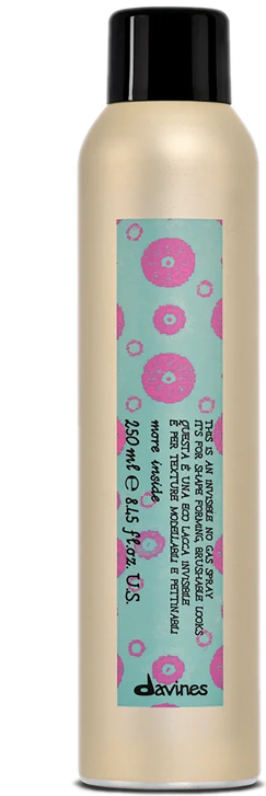 Spray invisible de Davines Invisible No Gas Spray - More Inside
