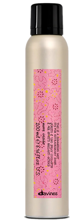 Spray de brillo de Davines Shimmering Shine Mist - More Inside