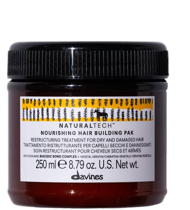 Tratamiento Nutritivo Naturaltech de Davines NATURALTECH, Nourishing Hair Building Pak 60ml, 250 ml