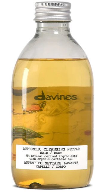 Champú y gel Authentic de Davines Authentic Cleasing Nectar