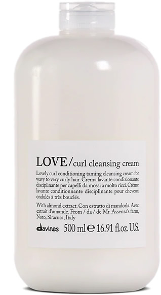 LOVE/ curl cleansing cream